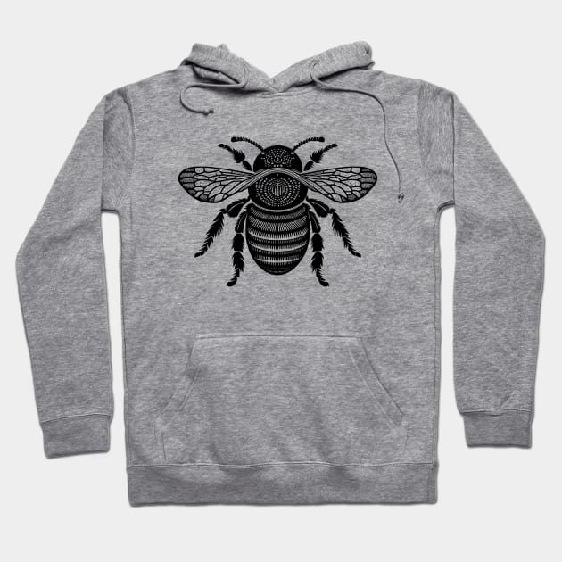 Bumble Bee Hoodie by TinaGraphics